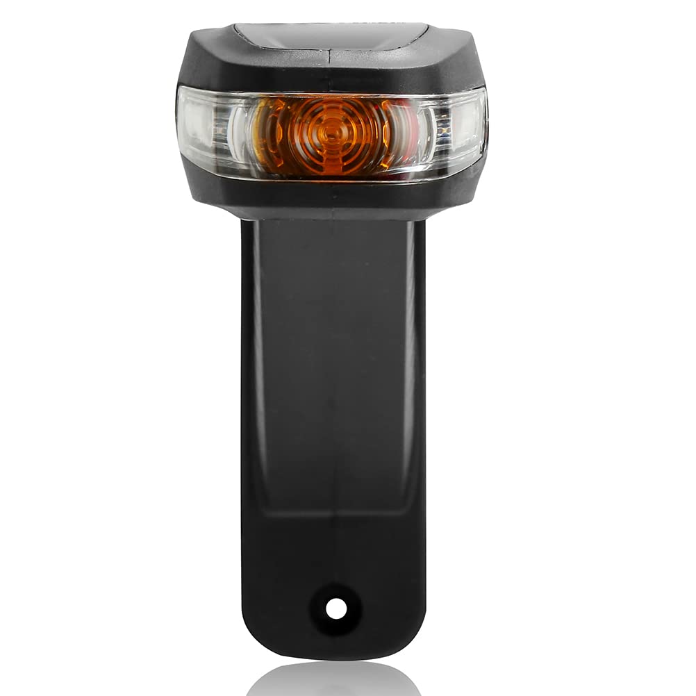 D-TECH 2 x LED Luci Posizione Laterali del Rimorchio Lampade Posizione Anteriore del Camion ECE-approvato 12v 24v luci di Posizione LED per rimorchio,Camper, Caravan Camion LED Luci Laterali rimorchio