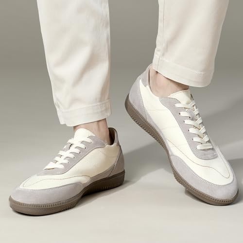 Men's Sneakers Lace-Up Low Top Casual Sneakers Comfortable Breathable Outdoor Walking Shoes Business Work Shoes Workplace Formal Shoes4