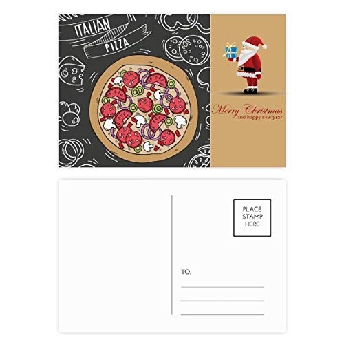 Cartes postales Père Noël Italie lot de 20 pour éviter les vœux banals