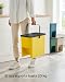 SONGMICS Cubo de Basura, Juego de 4 Cubos Apilables, 20 L Cada,...
