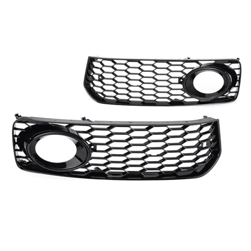 Parrilla de luz antiniebla compatible con 2008-2012: cubiertas de parachoques delantero estilo RS5