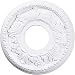 Ekena Millwork CM11HE 11 7/8-Inch OD x 3 5/8-Inch ID x 7/8-Inch Helene Ceiling Medallion