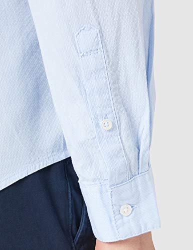 Tom Tailor Denim 1022740 heren Overhemd met opstaande kraag met fijne structuur - Image 7