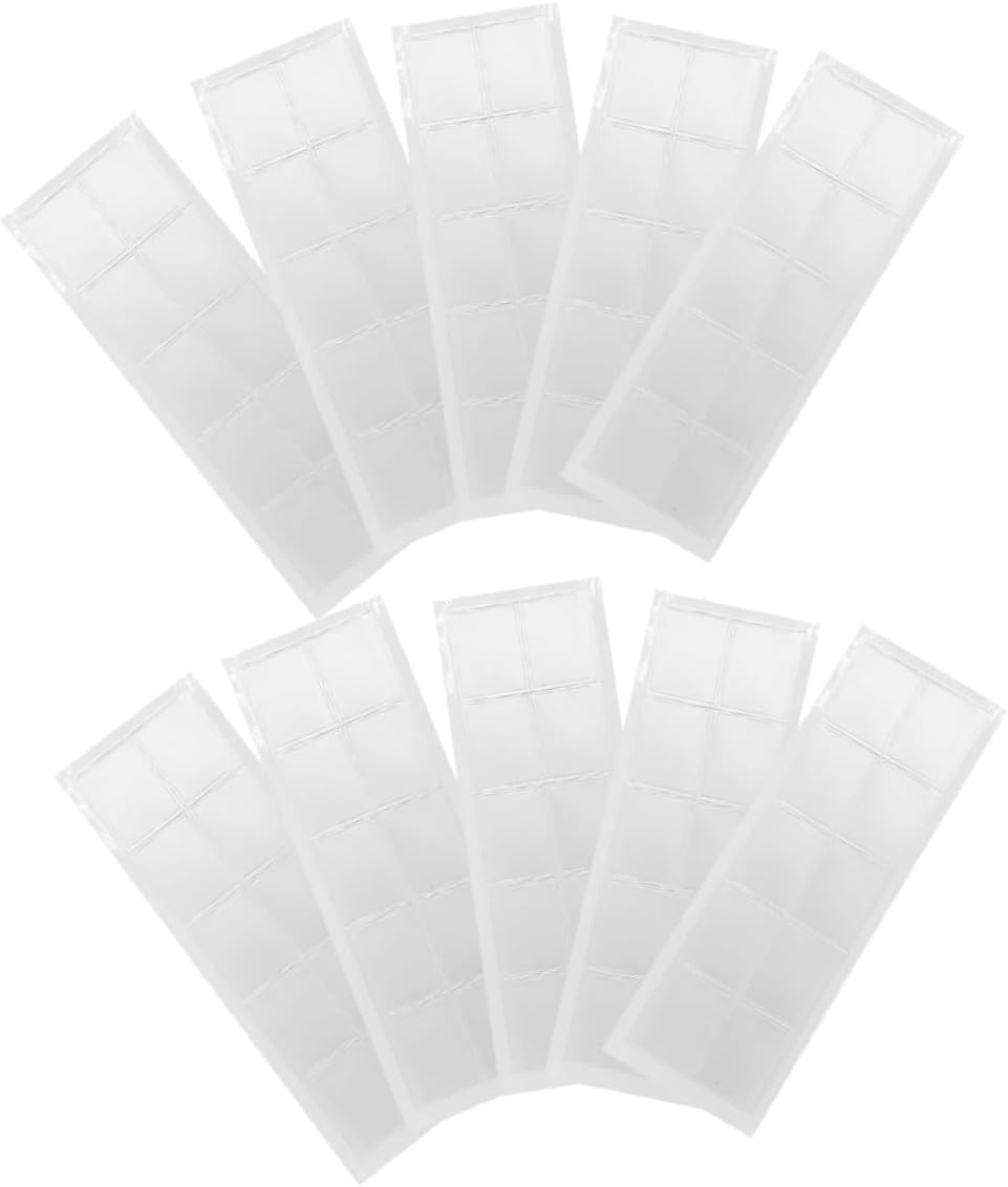 TEHAUX 50sheets Jewelry Making Supplies Necklace Packaging Pouches Adhesive Bags for Selling