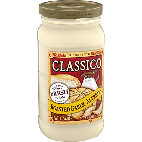 Classico Roasted Garlic Alfredo Pasta Sauce (15 Oz Jar) #TOP7
