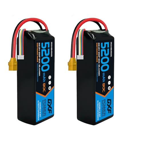 Batterie LiPo 4S 14,8V 5200mAh de qualité premium pour modèle RC