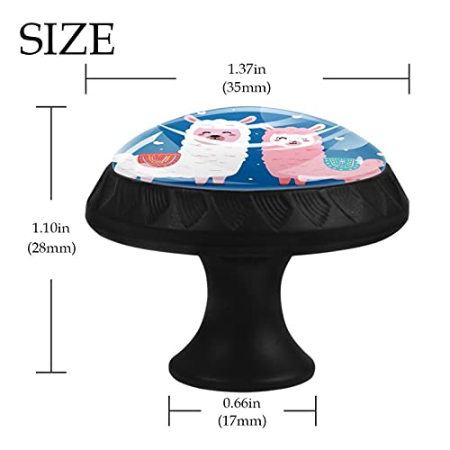 Boutons de tiroir alpaga x12 de 35mm pour commode enfant - 5