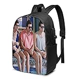 USB-Anschluss und Kopfhöreranschluss: Dieser Reiserucksack verfügt über ein integriertes USB-Ladekabel, mit dem Sie Ihr Telefon bequemer beim Gehen aufladen können. Die Kopfhörerbuchse bietet eine Möglichkeit, Musik zu hören. (Das abnehmbare USB-Kabel ist besser zum Reinigen von Rucksäcken geeignet.)