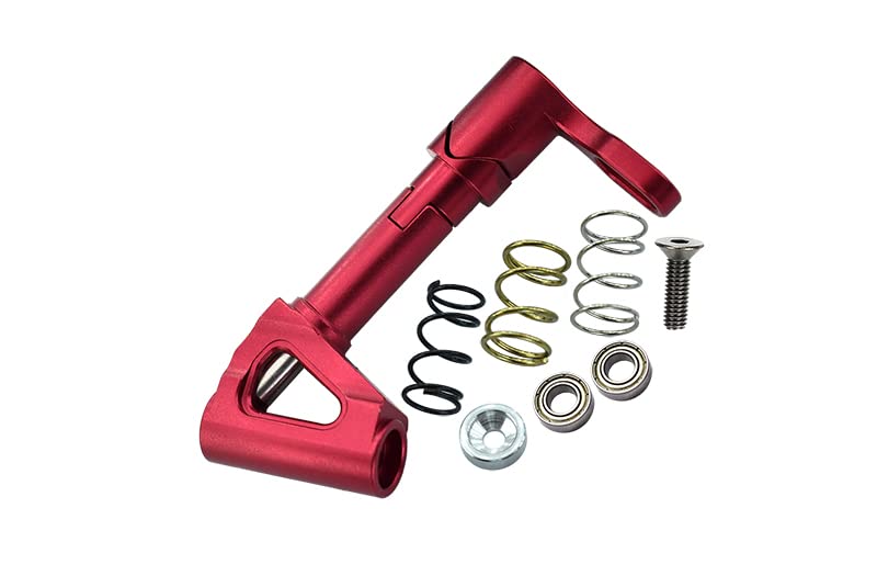 Kyosho NSR500 Motorcycle Upgrade Parts - Purple Aluminum Steering Post With Springs & Bearings - View #10