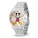 Disney Women's Mickey Analog-Quartz Watch with Stainless-Steel Strap, Silver, 17.9 (Model: WDS000684)