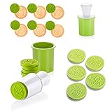 3. Amplias aplicaciones: los moldes para sellos de galletas pueden hornear para pasteles de azúcar, galletas de bricolaje, chocolates, mini pasteles.