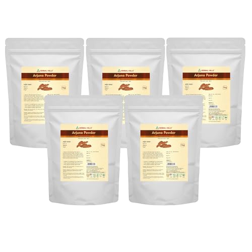 Image of Herbal Hills Arjuna Powder (1 kg Pack of 5) |