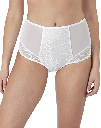 Slip bikini taille haute Fantasie Ana pour femme en dentelle noire