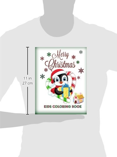 Merry Christmas: Kids Coloring Book (Kids Holiday Coloring Books) image 3
