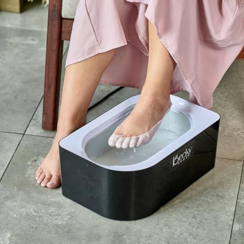 Cera de parafina para mãos e pés - Recargas de cera de parafina perfumada de baunilha de 2,7 kg para