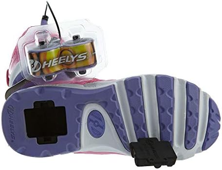 Heelys Girl's Rapido Sneaker, HOT Pink/Dark Lilac, 13 M US Big Kid | Image 7