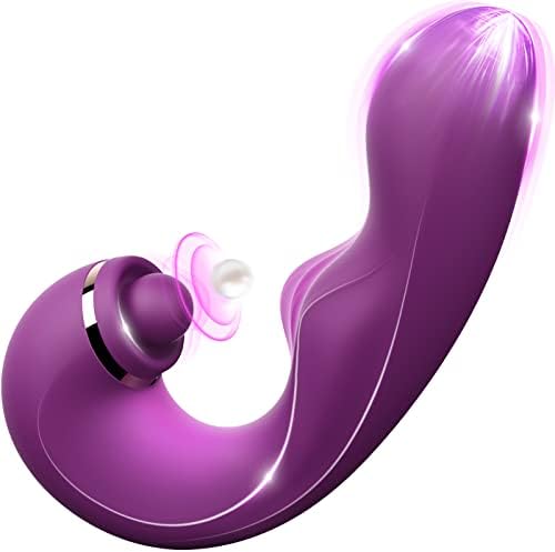Dildo Vibrators Sex Toy for Women - 3in1 Womens Sex Toys Thrusting G spot Vibrator with 10 Vibration & Pulse Dildos for Clitoral Nipple Anal Stimulation, Adult Sex Toys & Games for Woman Female Couple