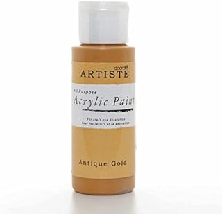 Artiste Acrylic Paint 59ml 2Oz Night Blue, Quick-Drying Professional Art, Craft and Hobby Artists Paint, Vibrant Colour, Water-Based Paints Cover All Surfaces with Ease, Ideal for Travel Artists