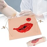 COYEUX Verstellbarer, Tragbarer Trainer Für Wundtamponade, Wiederverwendbares Lehrmodell, Realistisches Trainingsset Zur Blutstillung Bei Traumata, Für Medizinstudenten, Ersthelfer Und Notfallübungen