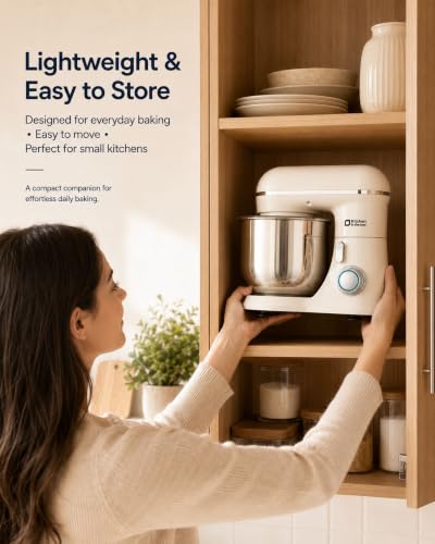 Image of Kitchen in the Box Stand Mixer, 3.5 QT Kitchen Electric Mixer for Baking