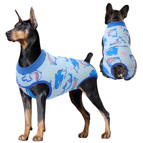 Image of KOESON Lightweight & Soft Surgery Recovery Suit for Large Dogs Female Male