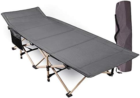 REDCAMP Folding Camping Cots for Adults Heavy Duty, 28" Wide Sturdy ...