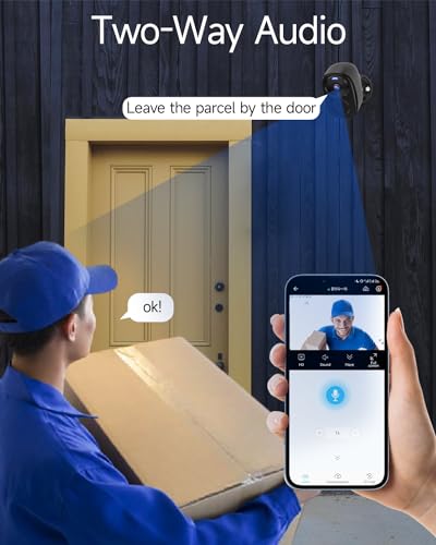 Image of 5G Security Cameras Wireless Outdoor 4pack, 2K Battery Powered Camera for Home Security with IP65, SD /Free Cloud Storage, No Monthly Fee, AI Motion Detection, Color Night Vision, 2-Way Audio,Alexa