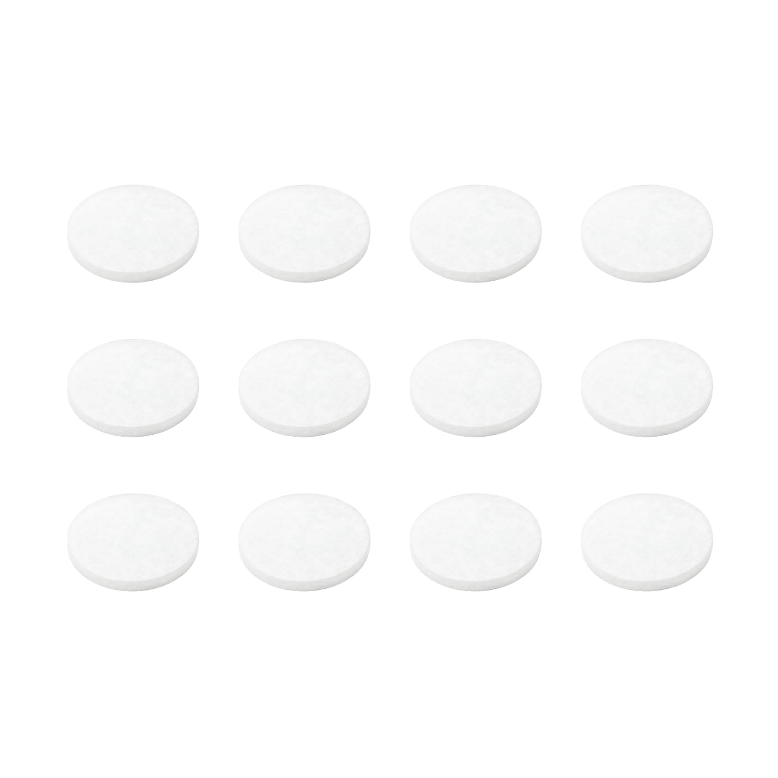 Nispira Disposable Replacement Filters Compatible with Omron Healthcare Filters 1/2" NE-C18 NE-C25 C30FL 9930, 12 Pack White