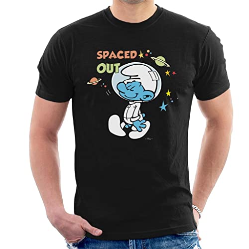 All+Every The Smurfs Spaced Out Men's T-Shirt