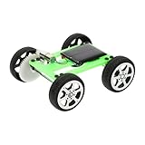 Alasum DIY Solar Auto Bausatz für Sonnenenergie Experimentiermodell Sicheres Leichtes Lernspielzeug zur Montage Pädagogisches Solarmodell Auto für Wissenschaft und Technik