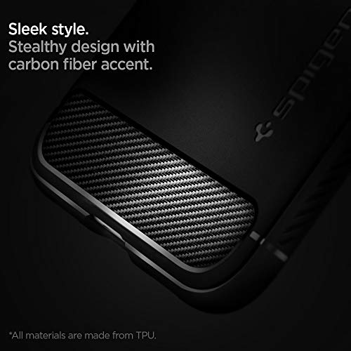 Spigen Rugged Armor for Google Pixel 4a Case, Pixel 4a Back Cover - TPU｜Matte Black