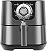 Price comparison product image Air Fryer Oven, Uten 5.5L Oil Free Air Fryers, Rapid Air Technology for Healthy Oil Free & Low Fat Cooking, Baking and Grilling with Recipe, 1700W