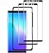 Produktbild NFYYU Note 9 Panzerglas [2 stück ], Note 9 Schutzfolie 3D Vollständige Abdeckung[9H Härte][Anti-Kratzer][Wasserdicht] [Einfache Installation] Panzerglas für Samsung Galaxy Note 9