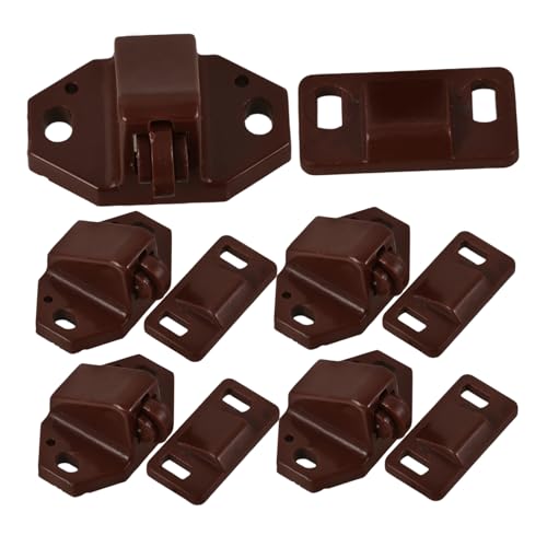 OSALADI 20Piezas Pestillos de Bola para Puertas de Armario Pestillos y Cierres para Muebles Cierre Rodillo Puertas Closet y Armarios Accesorios Duraderos Discretos