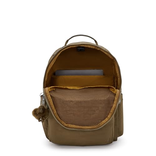Image of Kipling Women's Seoul 15 inch Laptop Backpack, Durable, Roomy with Padded Shoulder Straps, Built-In Protective Sleeve