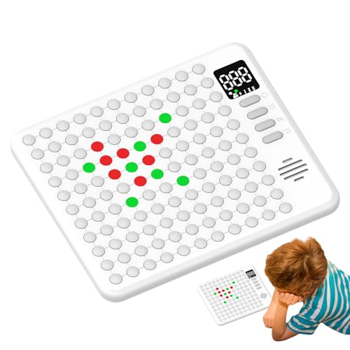 shpuuyy Juego electrónico de Tablero de ajedrez, Juegos de Tablero de ajedrez Inteligente,AI Juego de Mesa Incorporado 9 Consola de Tablero de - Portable 4 en una Juguete Educativo Electrónico
