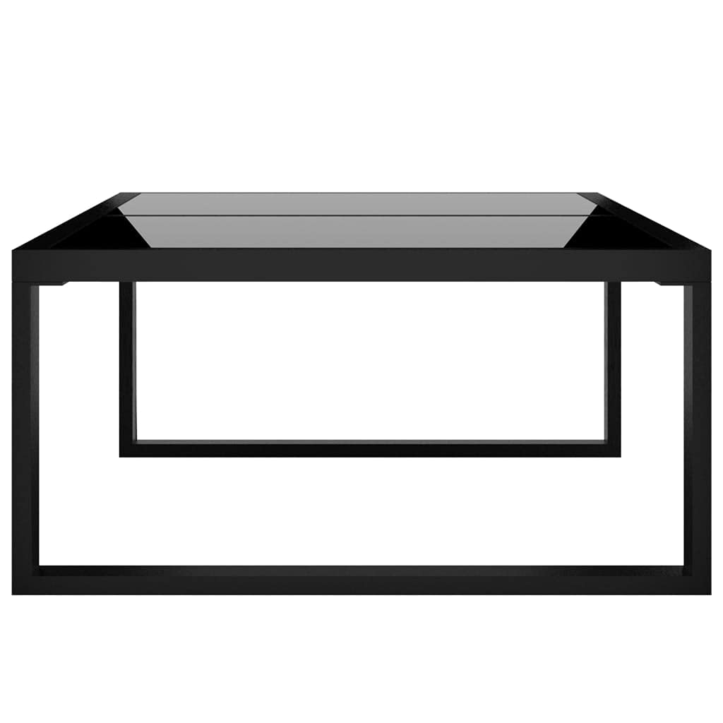 7-TLG. Juego de salón de jardín, polirratán antracita, marco de aluminio, conjunto modular de muebles de exterior para terraza, balcón, jardín, incluye cojines, 264 x 200 x 64 cm