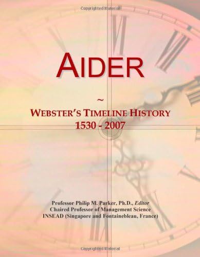 Aider: Webster's Timeline History, 1530 - 2007