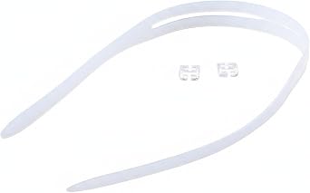 Universal Silicone Replacement Strap for Swimming Goggles, Adjustable Repair Band for Standard Frames