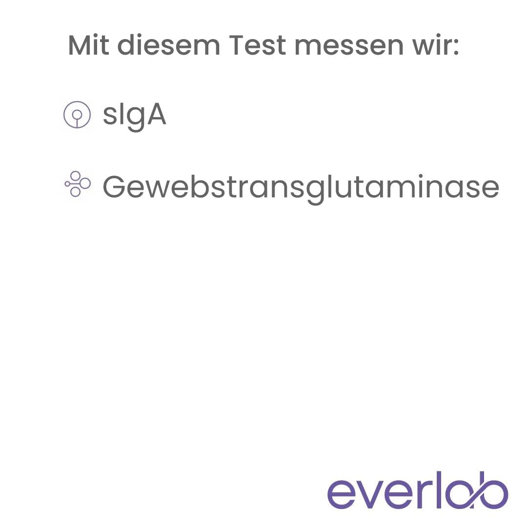 Test di intolleranza al glutine – Determinare facilmente e rapidamente anti-trasglutaminasi-sIgA e IgA secretoria | Auto-test per la casa