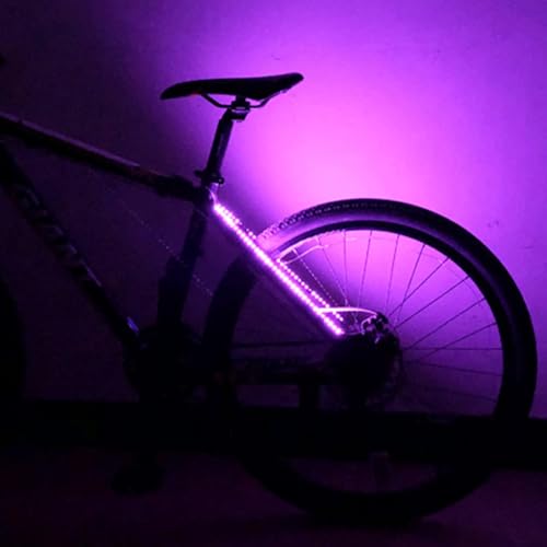 Bicycle Decoration Light - Dustproof Bike Frame Rope Lights | Switchable Lights Mode Waterproof Battery Powered Bike Frame Rope 