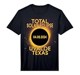 Uvalde Texas Path of Totality Total Solar Eclipse 2024 Performance T-Shirt
