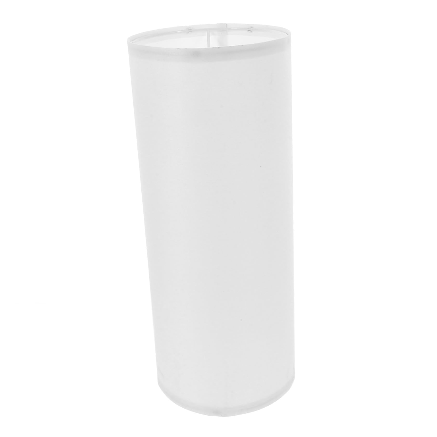 Healifty Minimalist Tall Drum Lamp Shade Fabric Cloth Lampshade for Table and Floor Lamps Easy Installation Soft Ambient Lighting Modern Cylindrical Design