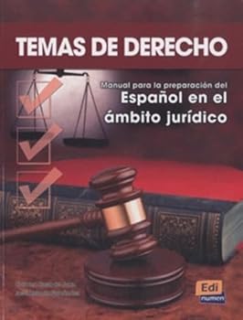 Paperback Temas de Derecho Libro del Alumno: Manual Para La Preparación del Español En El Ámbito Jurídico Book