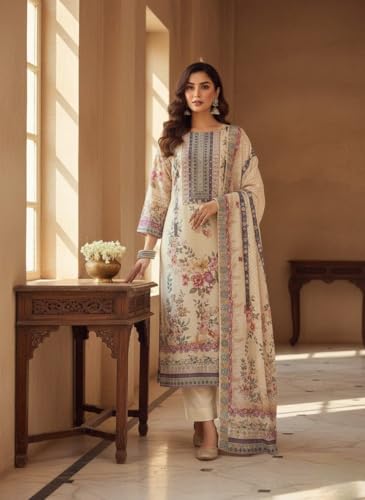Image of Women's Beautiful Lilac Pure Silk With Embroidery and hand works with Full Sleeve Salwar Suit For Women Readymade Salwar Suit Set For Any Occasion