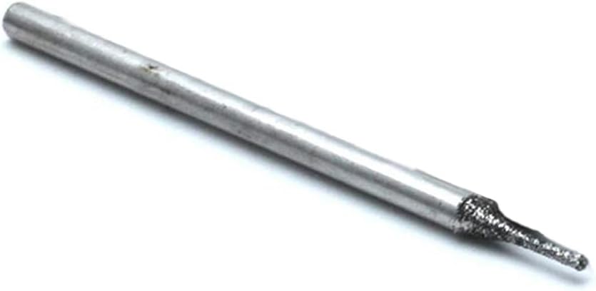 Sscon 30Pcs 1.0mm Diamond Coated Hole Saw Drill Bits Carving Drilling Hole Tools for Jewelry Gems Glass