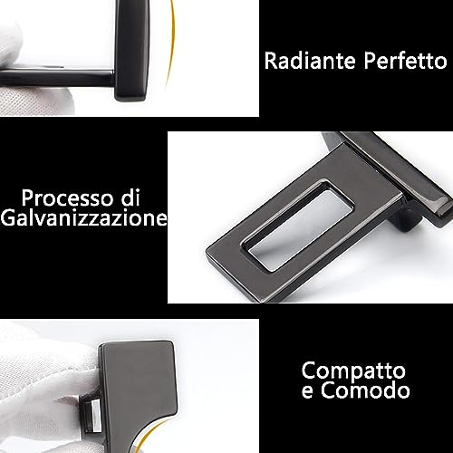 Norhogo 2 clip per cinture di sicurezza, Clip