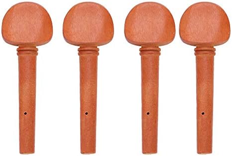 Miniatura 7 de 4 clavijas de afinación de violín de madera de azufaifo para violón accesorios de rendimiento