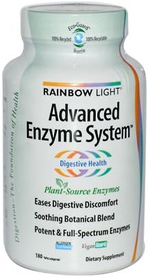 RAINBOW LIGHT ADVNCD ENZYME SYSTEM, 180 VCAP