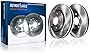 Detroit Axle - 12.6' (320mm) Front Disc Brake Rotors Replacement for 300 Dodge Charger Challenger Magnum